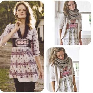 Odd Molly White 4 Continents X-Stitch Dress